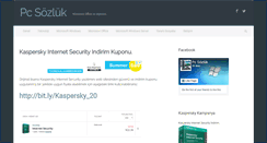 Desktop Screenshot of pcsozluk.com